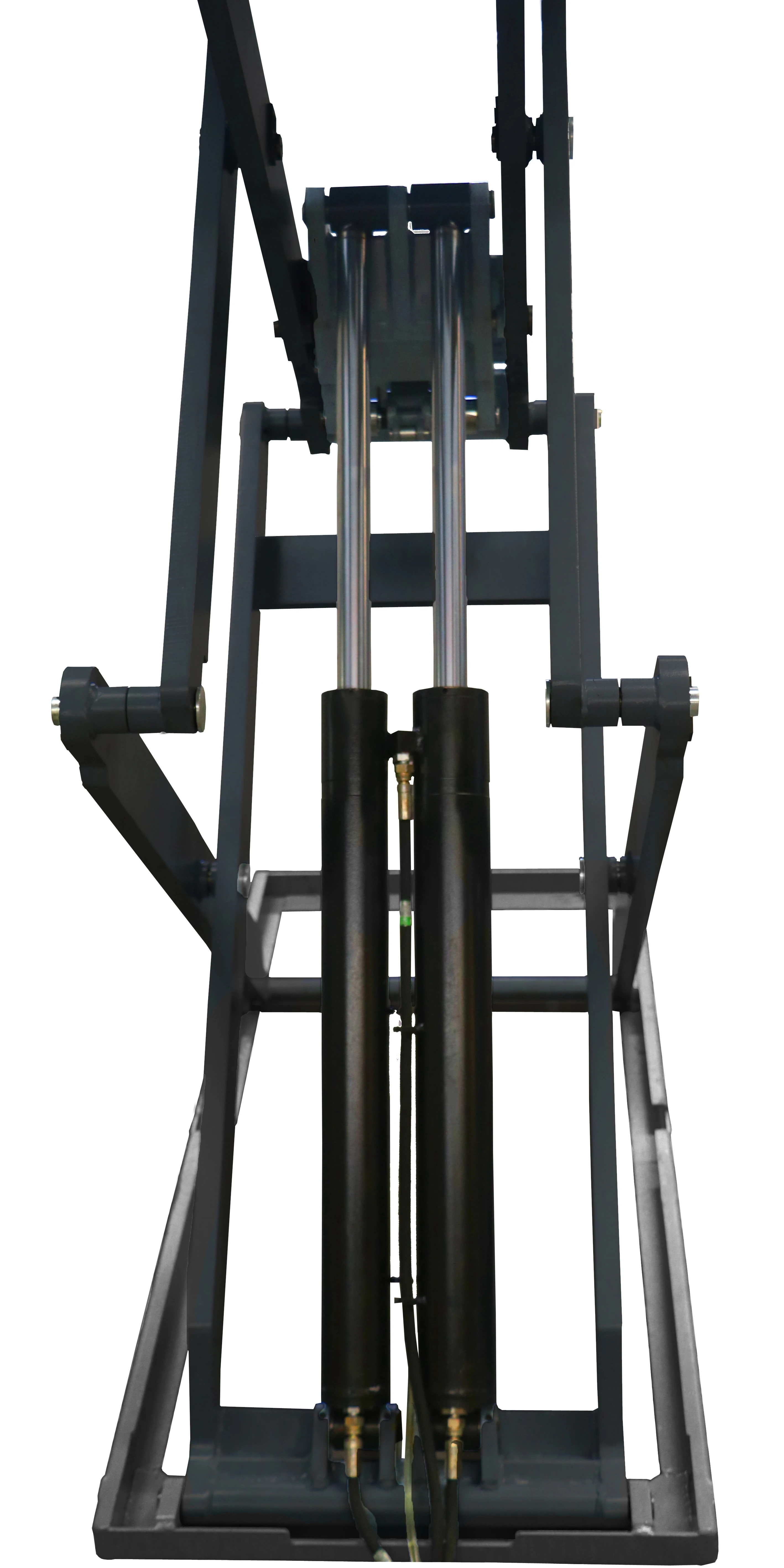 KraftWell Подъёмник ножничный короткий напольный г/п 3500 кг