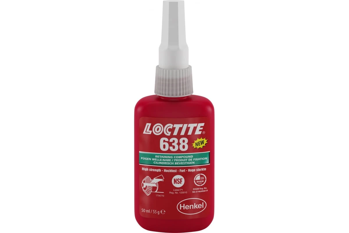 LOCTITE 638 Вал-втулочный фиксатор быстроотверждаемый 50ML