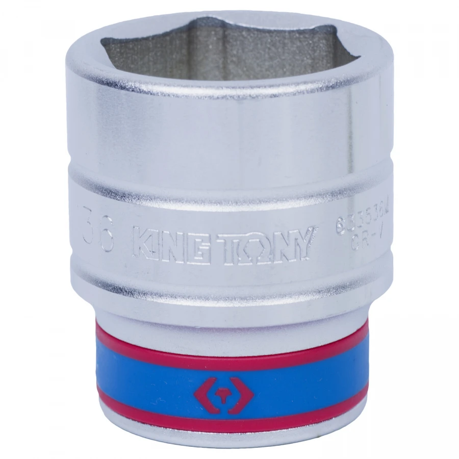 KING TONY Головка торцевая стандартная шестигранная 3/4", 36 мм