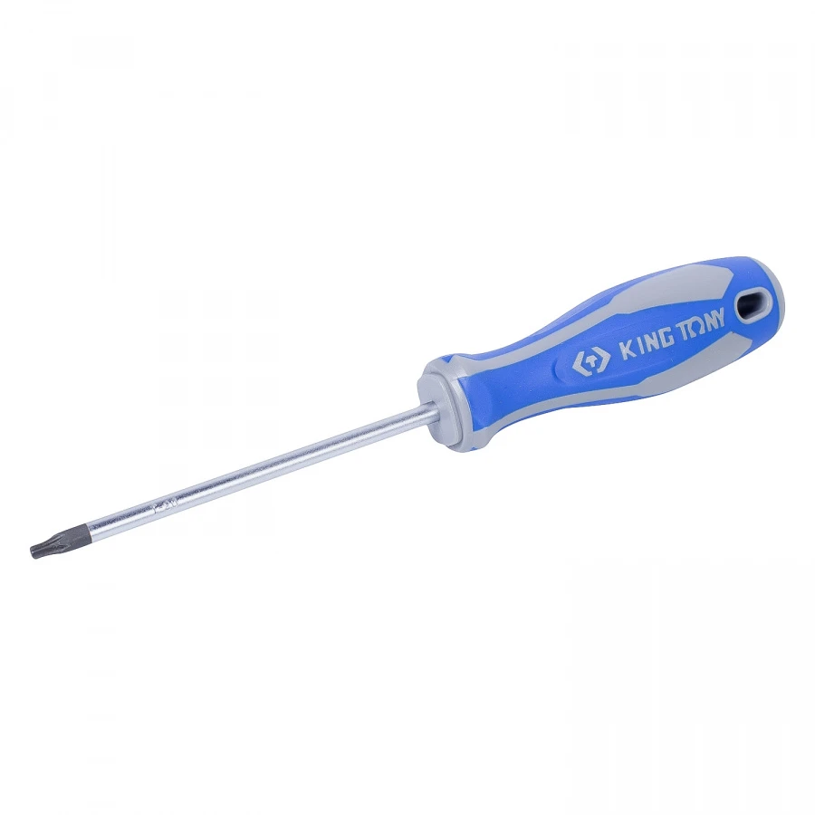 KING TONY Отвертка TORX Т20, L = 100 мм, с отверстием
