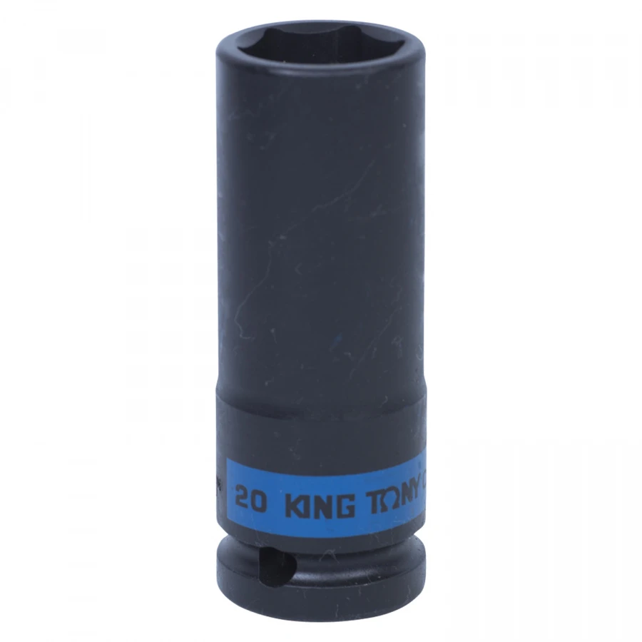 KING TONY Головка торцевая ударная глубокая шестигранная 1/2", 20 мм