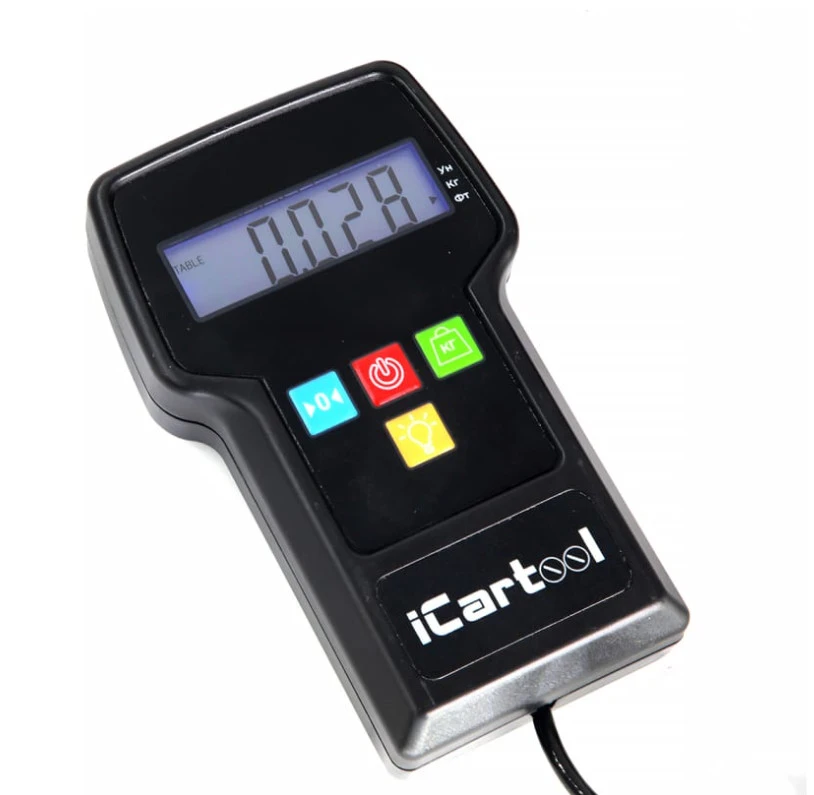 iCartool Электронные весы для хладагента г/п 50 кг, цена деления 5 гр., точность 0,05%
