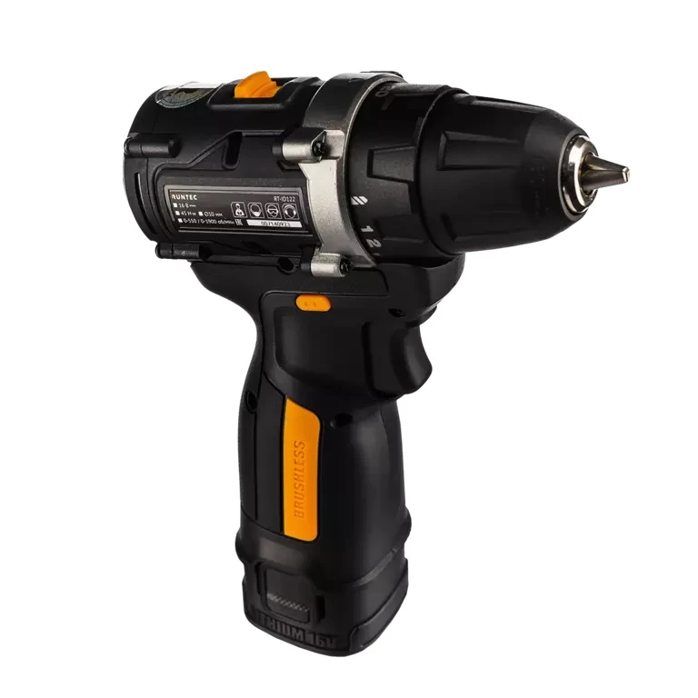 RUNTEC PRO Дрель-шуруповерт аккумуляторная 10 мм,16В, 2*2Ач, 45Нм