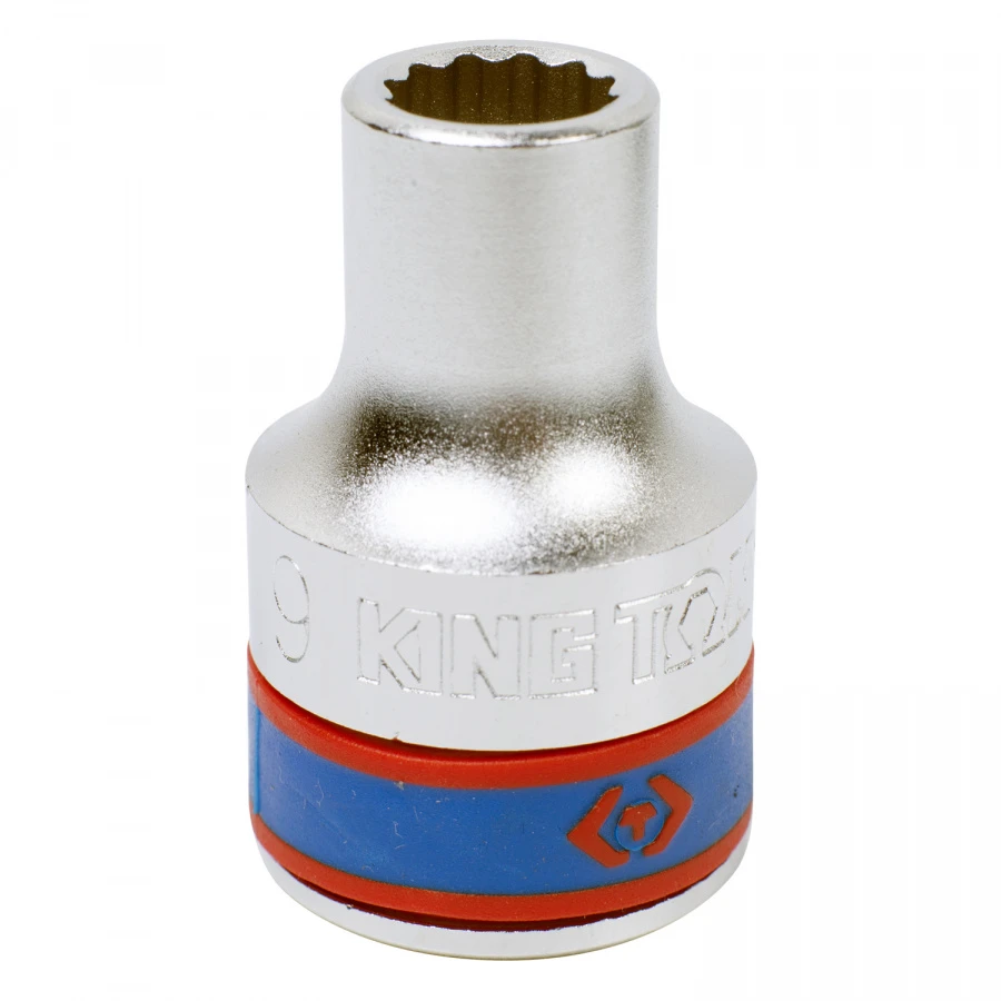KING TONY Головка торцевая стандартная двенадцатигранная 1/2", 9 мм
