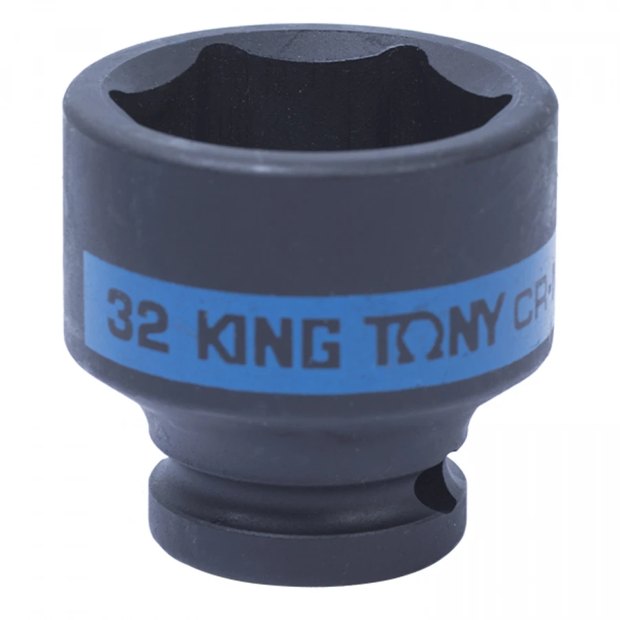 KING TONY Головка торцевая ударная шестигранная 1/2", 32 мм