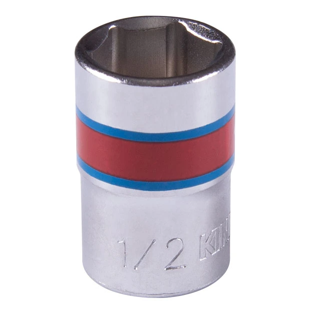 KING TONY Головка торцевая стандартная шестигранная 3/8", 1/2", дюймовая