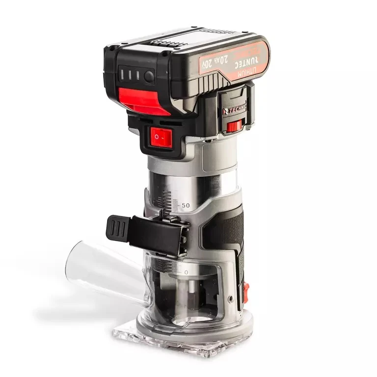 RUNTEC TECHNIC Фрезер аккумуляторный 20В, 2*2Ач, 900Вт