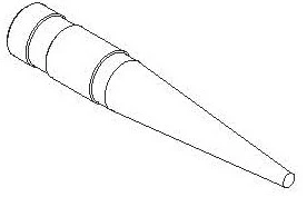 Comec CC313 Пуансон к CC300 конический D=5,0 мм (E)