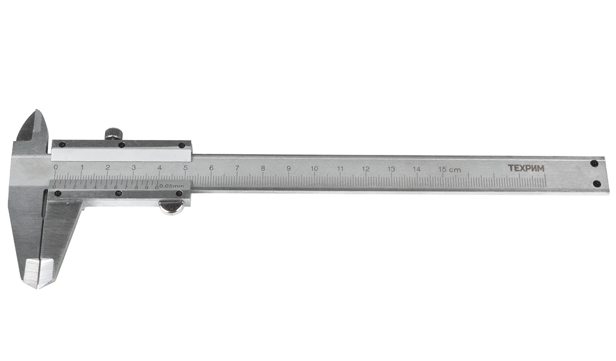 ТЕХРИМ Штангенциркуль ШЦ-I-150, 150мм- 0.05, ГОСТ 166-89