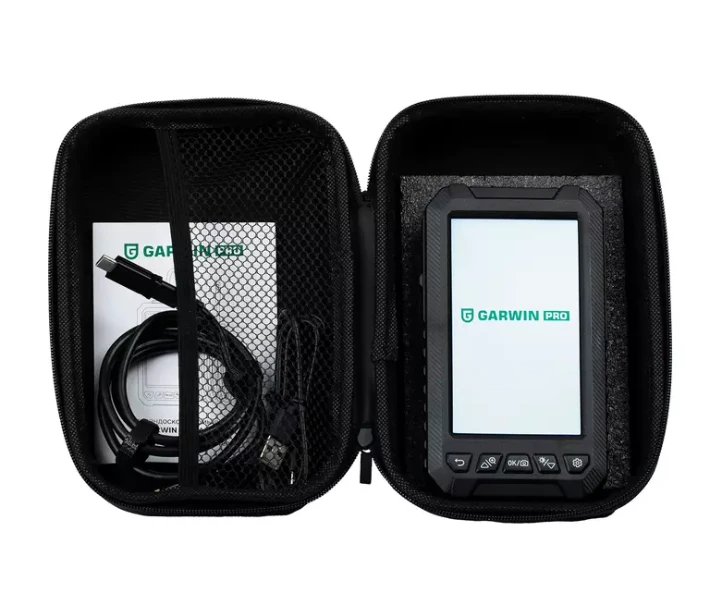 GARWIN PRO Видеоэндоскоп 5" IPS дисплей, зонд type C гибкий 1 м, двойная камера 8 мм, в кофре