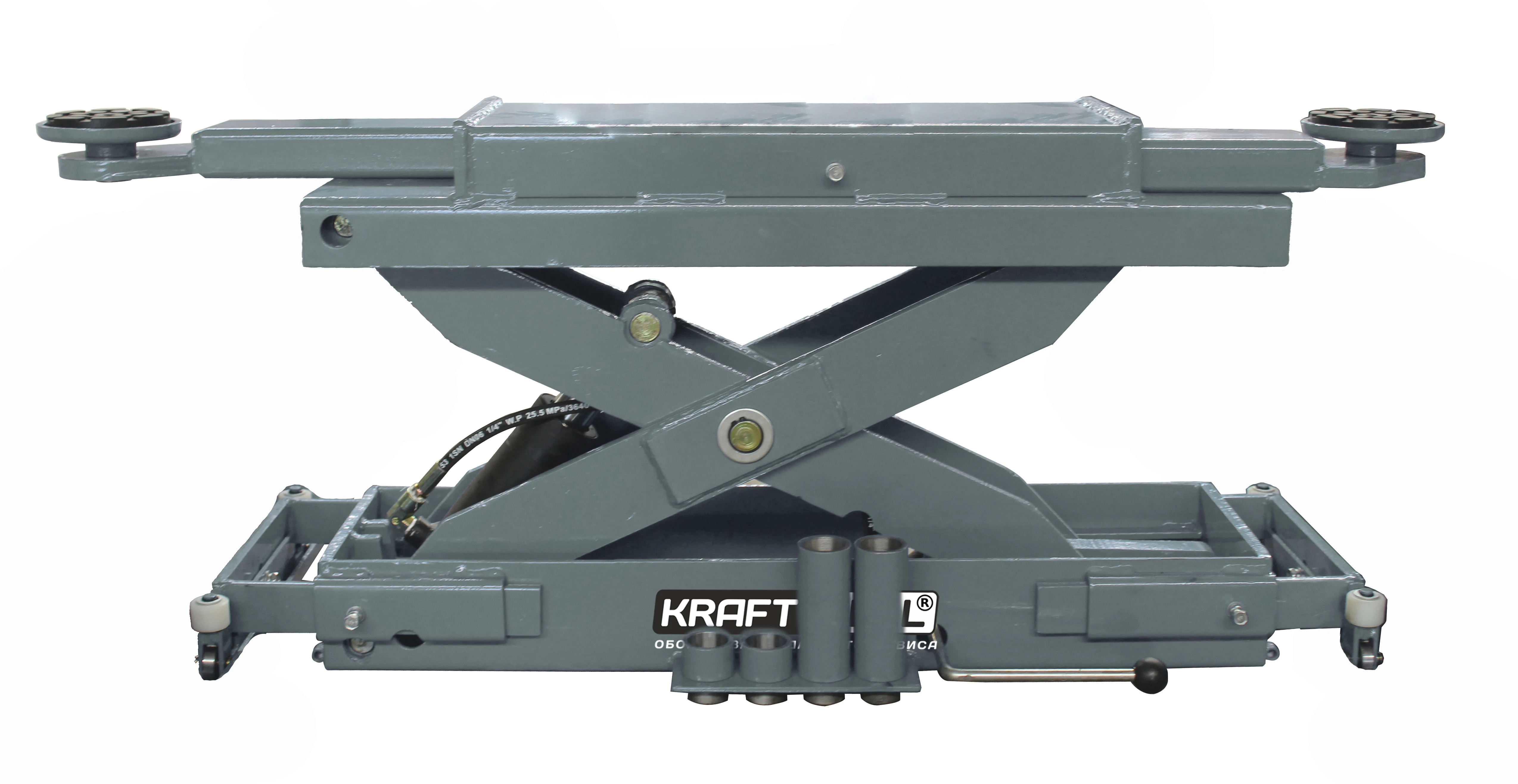 KraftWell Траверса г/п 3200 кг с пневмоприводом