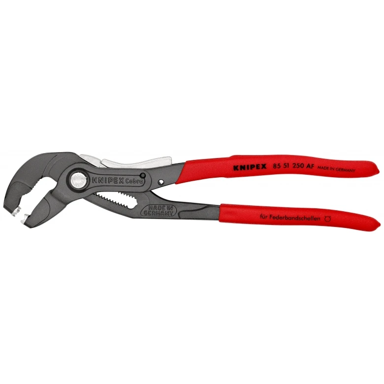 Knipex Щипцы для пружинных хомутов системы охлаждения, 70 мм, с фиксатором