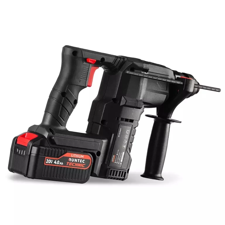 RUNTEC TECHNIC Перфоратор аккумуляторный 2.5Дж, 20В, 2*4Ач, 900Вт