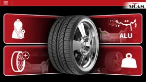 Sicam SBM WAVE 5 LCD AW Балансировочный станок автоматический с ЖК дисплеем
