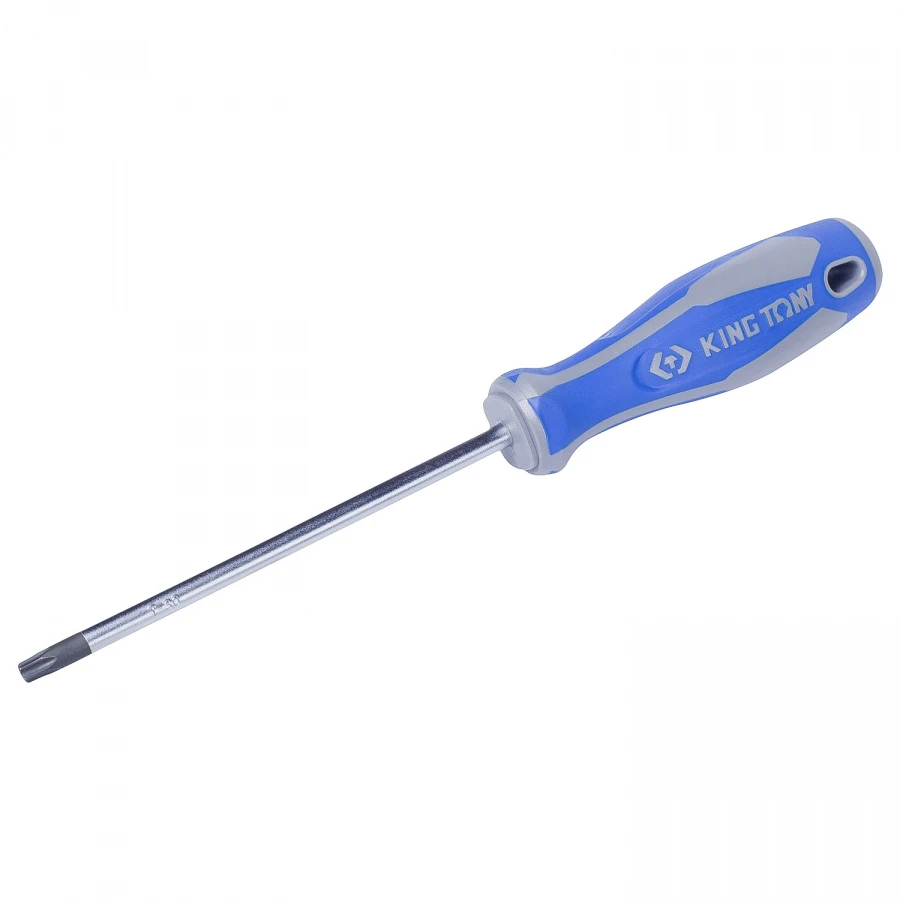 KING TONY Отвертка TORX Т30, L = 125 мм, с отверстием